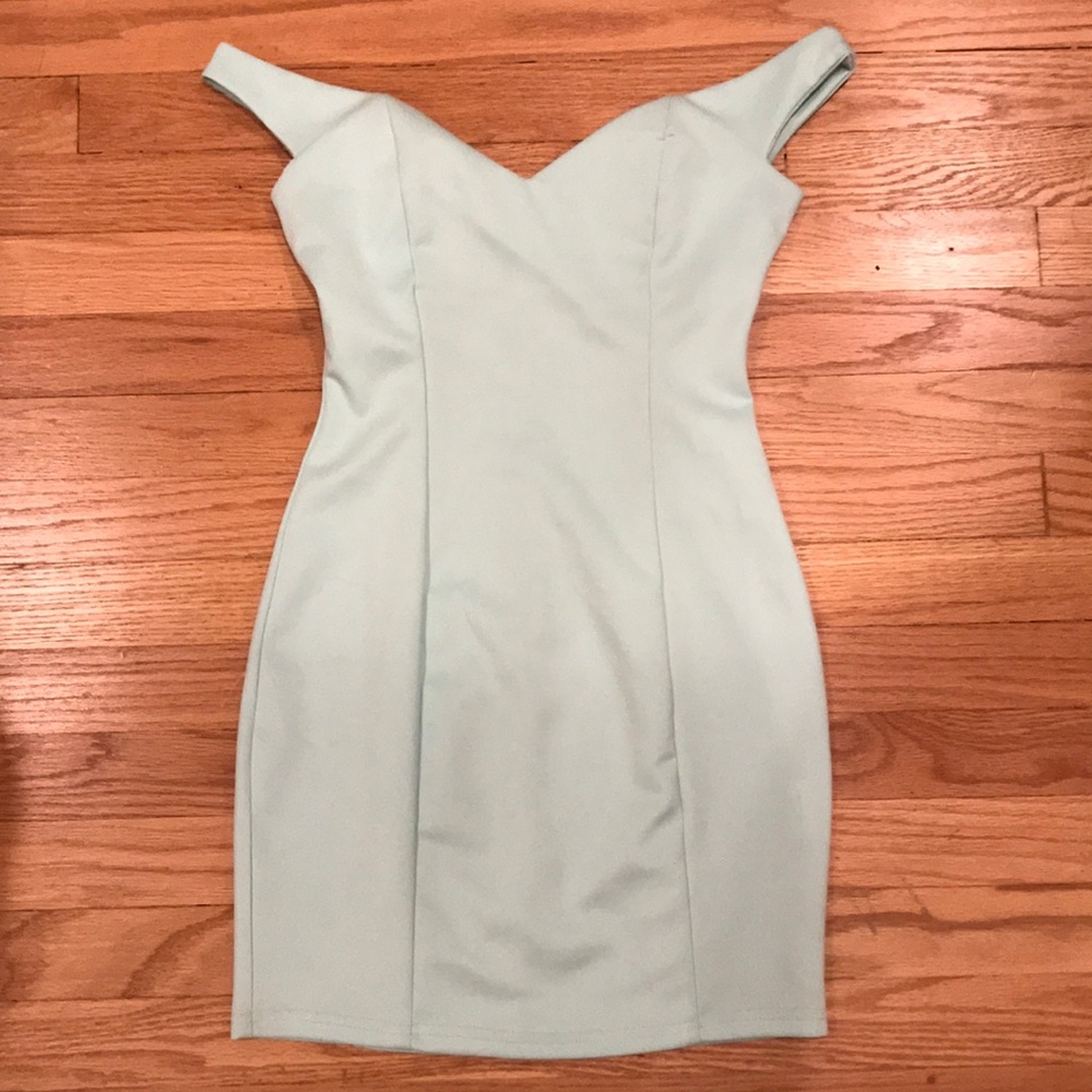 Light Turquoise Tobi Tight Dress